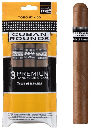 CUBAN ROUNDS TORO 8/3PK