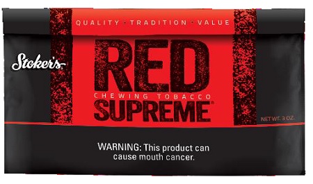 STOKER'S RED SUPREME 3OZ CHEWING TOB.