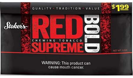 STOKER'S RED SUPREME BOLD 3OZ $1.99