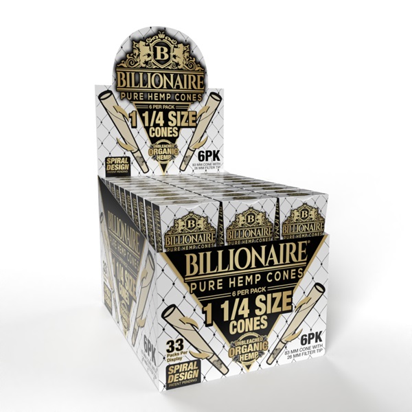 BILLIONAIRE HEMP CONE 1 1/4