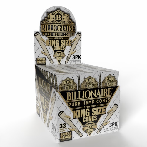 BILLIONAIRE HEMP CONE KING SIZE