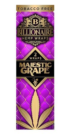 BILLIONAIRE HEMP WRAP MAJESTIC GRAPE
