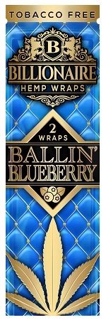 BILLIONAIRE HEMP WRAP BALLIN' BLUEBERRY