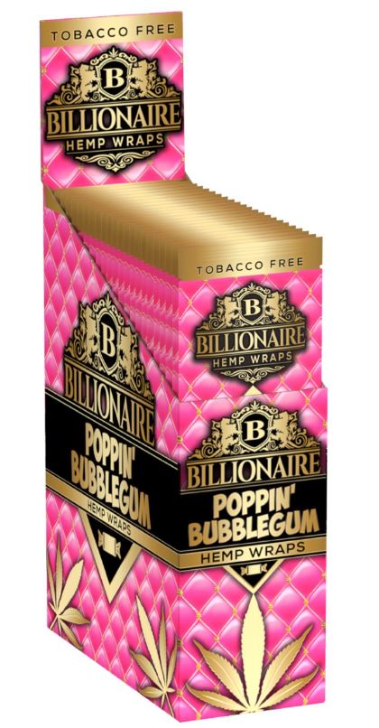 BILLIONAIRE HEMP WRAP POPPIN' BUBBLEGUM