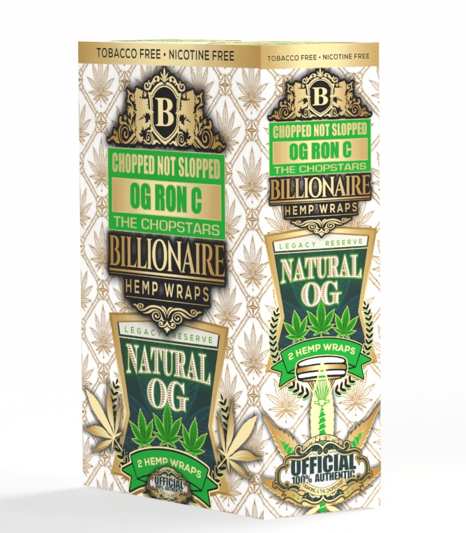 BILLIONAIRE HEMP WRAP LEGACY RESERVE - NATURAL OG