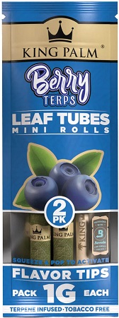 KING PALM MINI ROLLS BERRY TERPS(FREE OF TOBACCO & ADDITIVES)