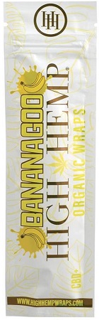 HIGH HEMP BANANA GOO ORGANIC WRAPS**CONTAINS (NO TOBACCO) OR NICOTINE**