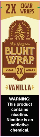 BLUNT WRAP 2X VANILLA 25/2PK