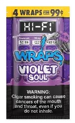 HI-FI WRAPS 4/.99 VIOLET SOUL