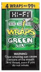 HI-FI WRAPS 4/.99 GREEN LUX