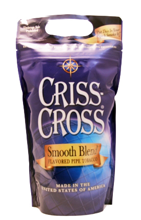 CRISS-CROSS 6OZ SMOOTH PIPE TOBACCO