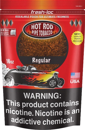 HOT ROD PIPE TOBACCO 16OZ REGULAR