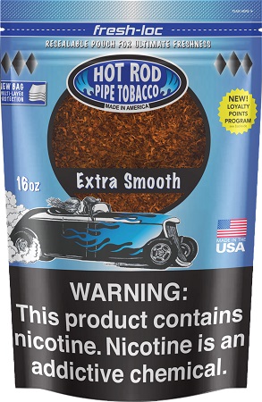 HOT ROD PIPE TOBACCO 16OZ EXTRA SMOOTH