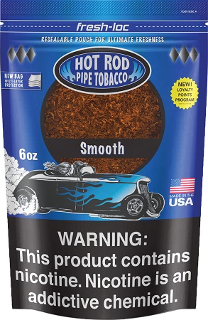 HOT ROD PIPE TOBACCO 6OZ SMOOTH*$0.35 OFF PER BAG*