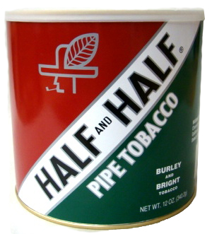 HALF & HALF PIPE TOBACCO CAN 7OZ