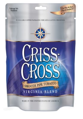 CRISS-CROSS 8OZ SMOOTH (VIRGINIA BLEND)