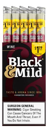 BLACK & MILD $1.19 WINE BOX**AVAILABLE WHILE INVENTORY LASTS**