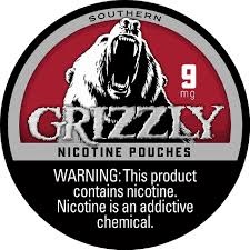 GRIZZLY 9MG NICOTINE POUCH SOUTHERN