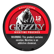 GRIZZLY 12MG NICOTINE POUCH SOUTHERN