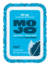MOJO ENERGY POUCH $4.99 MINT(CONTAINS NO TOBACCO OR NICOTINE)