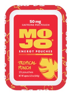 MOJO ENERGY POUCH $4.99 TROPICAL PUNCH(CONTAINS NO TOBACCO OR NICOTINE)