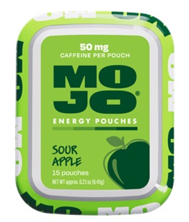 MOJO ENERGY POUCH $4.99 SOUR APPLE (CONTAINS NO TOBACCO OR NICOTINE)*AVAILABLE 3/2/2026*