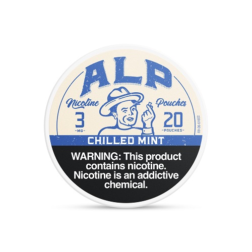 ALP NIC. POUCHES 3MG CHILLED MINT