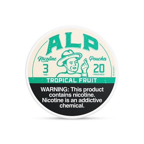 ALP NIC. POUCHES 3MG TROPICAL FRUIT