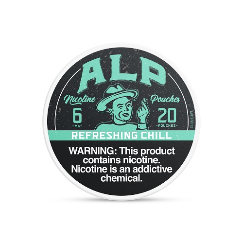 ALP NIC. POUCHES 6MG REFRESHING CHILL