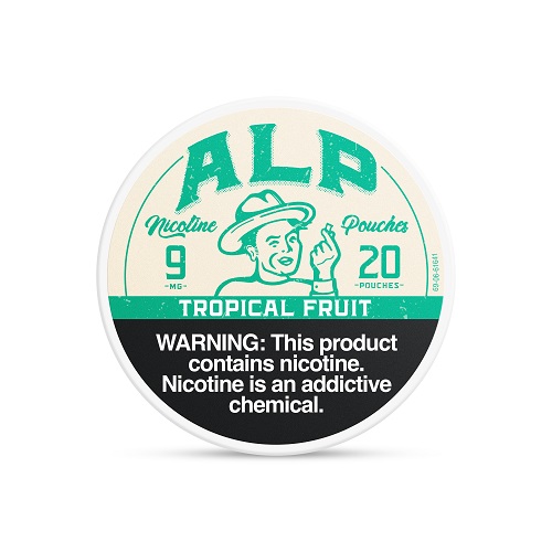 ALP NIC. POUCHES 9MG TROPICAL FRUIT