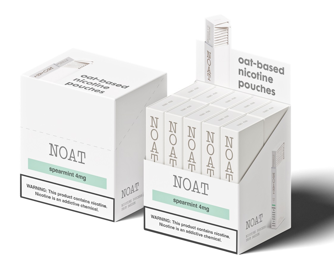 NOAT NIC POUCHES 4MG SPEARMINT