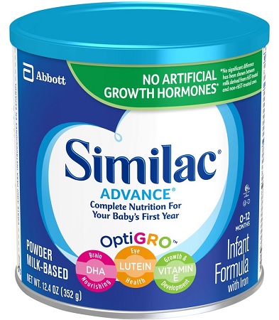 SIMILAC ADVANCE POWDER 12.4OZ**MICHIGAN WIC ITEM 11/1/21**