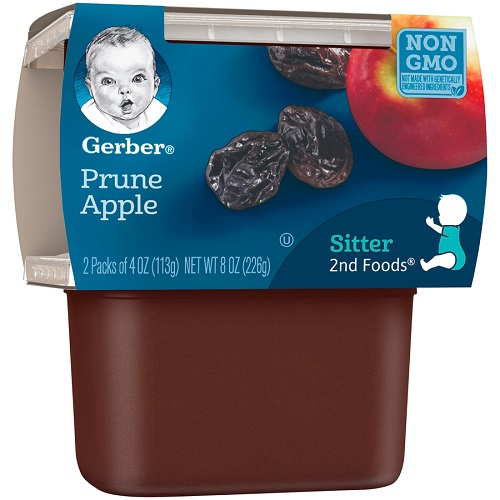GERBER 2ND FOODS PRUNE APPLE 4OZ