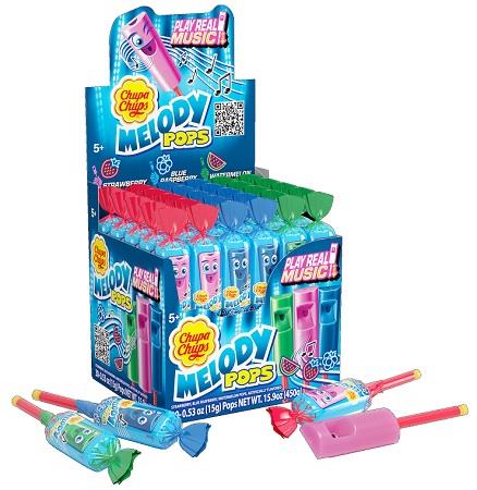 CHUPA CHUPS MELODY POPS .53OZ**$4.00 OFF PER BOX - DISCOUNT APPLIED AFTER CHECKOUT**