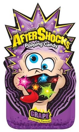 AFTERSHOCKS POPPING CANDY GRAPE .33OZ