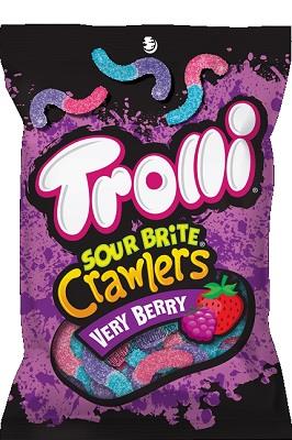 TROLLI VERY BERRY SOUR BRITE CRAWLERS 5OZ*$1.00 OFF PER CASE*