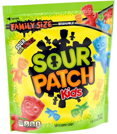 SOUR PATCH KIDS 1.8LB FAMILY SIZE**AVAILABLE BY SPECIAL ORDER AND EMAIL ONLY, ALLOW 21 DAYS LEADTIME**