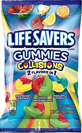 LIFESAVERS GUMMIES COLLISIONS 12/7OZ