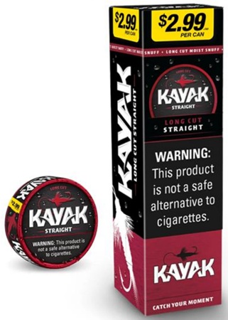 KAYAK LONG CUT STRAIGHT $2.99 (1.2OZ)**LIMITED EDITION AVAILABLE WHILE INVENTORY LASTS**