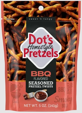 DOT'S HOMESTYLE PRETZELS TWISTS BBQ 5OZNOT AVAILABLE UNTIL 12/2026