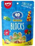 4D GUMMY BLOCKS 3.53OZ PEG BAG**AVAILABLE 11/1/2025**