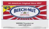 BEECH-NUT $4.29 ORIGINAL CHEWING TOBACCO (3OZ)