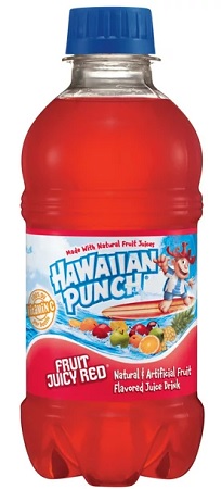 HAWAIIAN PUNCH 10OZ. FRUIT JUICY RED