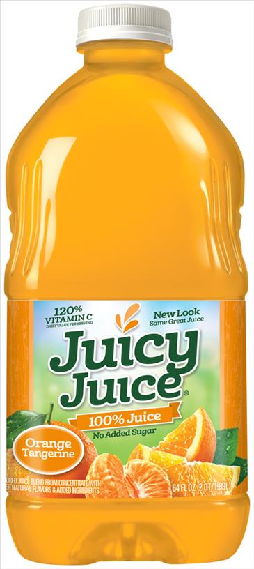 JUICY JUICE ORANGE TANGERINE 8/64OZ*$7.00 OFF PER CASE*
