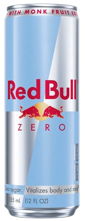 RED BULL 12OZ ZERO SUGAR