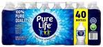 PURE LIFE BOTTLED WATER 16.9OZ 40CT