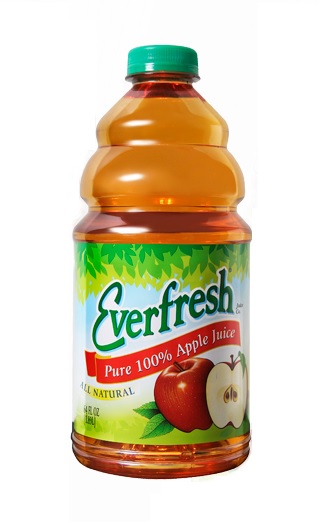 EVERFRESH APPLE JUICE6/64OZ