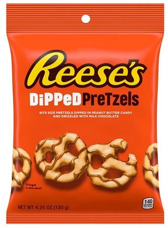 REESE'S DIPPED PRETZELS 4.25OZ