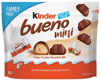 KINDER BUENO MINI FAMILY PACK 9.5oz**AVAILABLE BY SPECIAL ORDER AND EMAIL ONLY, ALLOW 14 DAYS LEADTIME