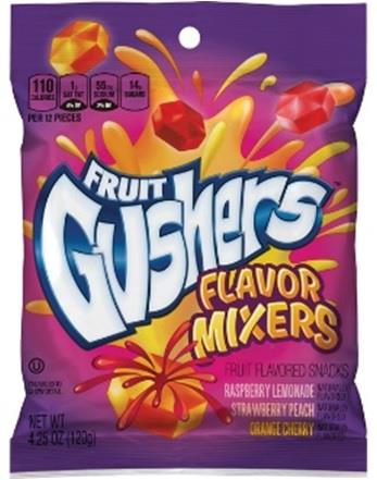 GUSHERS FLAVOR MIXERS PEG 4.25OZ**$1.00 OFF PER BOX - DISCOUNT APPLIED AFTER CHECKOUT**